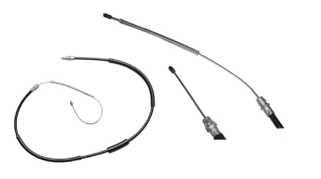 Cable Handbrake: 83-92F with Rear DRUMS (ea)